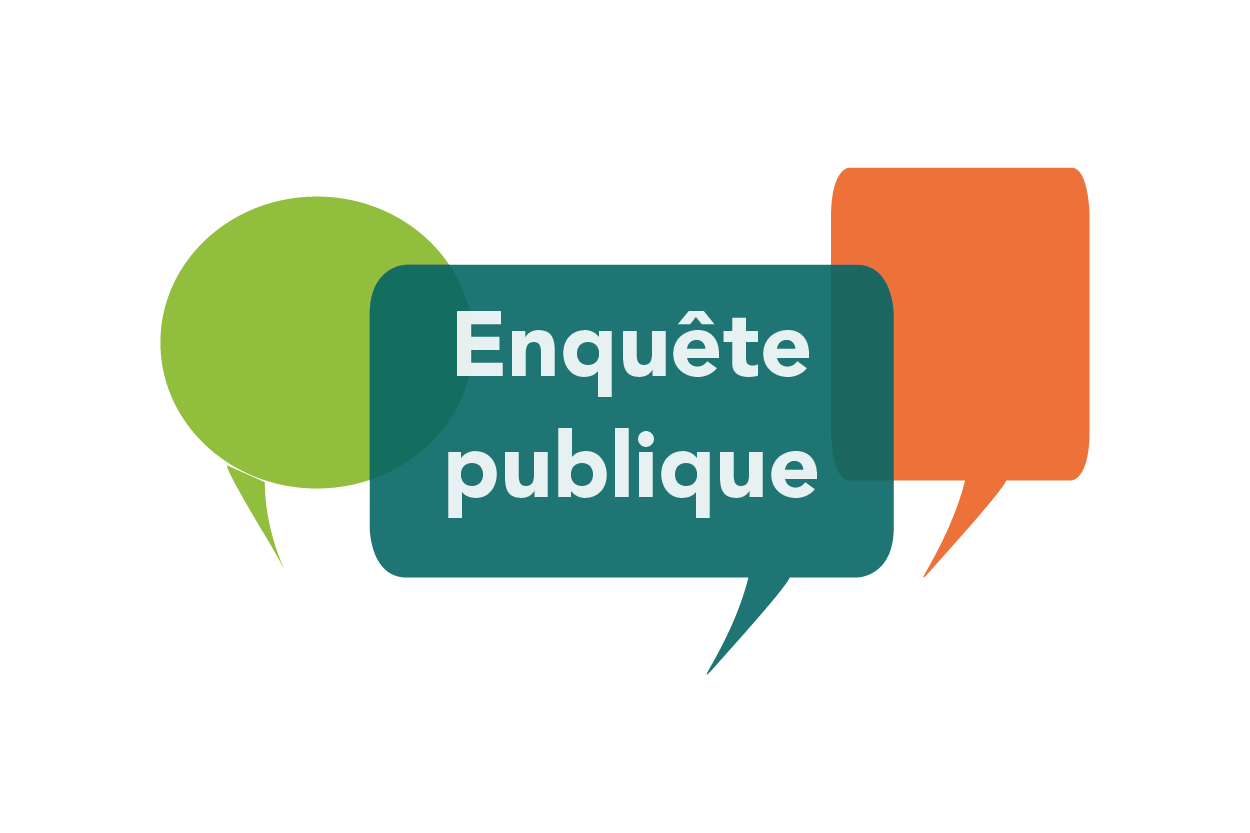 Une enquête publique du lundi 19 octobre 2020 à 14h30 au vendredi 20 novembre 2020 à 12h00